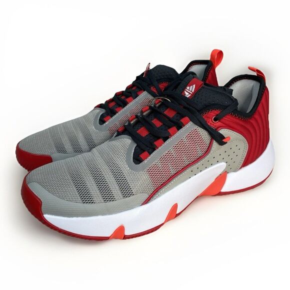 Adidas Trae Unlimited Metal Grey Red IF5611 Men Sz 10.5 Basketball Shoes Sneaker main image 6